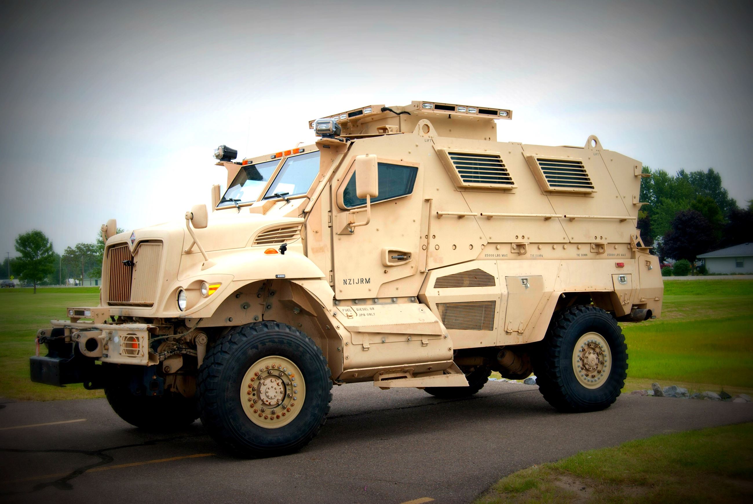 Image of Mine-Resistant Ambush Protected (MRAP) Vehicle