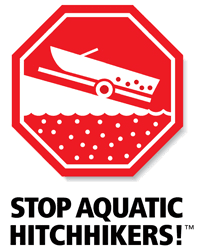 Stop Aquatic Hitchhikers logo