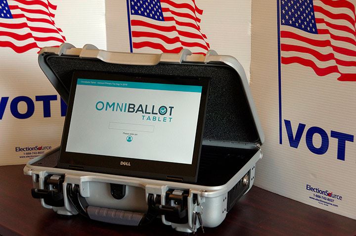 OmniBallot Tablet